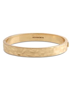 Allsaints Hammered Bangle Bracelet