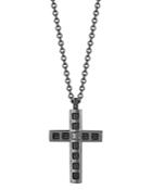 Alor Cross Pendant Chain Necklace, 24