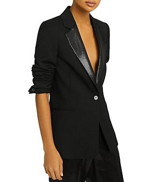 Reiss Alexia Sparkle Lapel Blazer