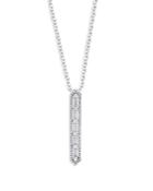 Bloomingdale's Diamond Drop Pendant Necklace In 14k White Gold - 100% Exclusive