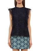 Ted Baker Mixed Lace Top