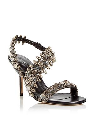 Alexander Mcqueen Embellished Strappy Slingback Sandals