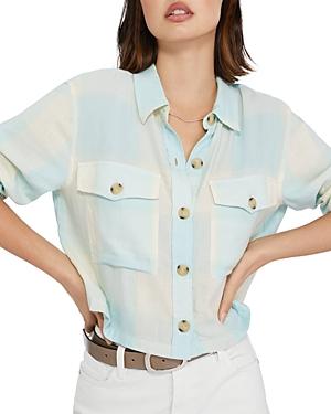 Sanctuary Cropped Boyfriend Shirt