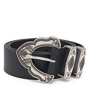 Ba & Sh Women's Bekky Leather Belt