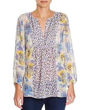 Joie Thistle Printed Silk Blouse