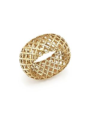 Gucci 18k Yellow Gold Diamantissima Ring
