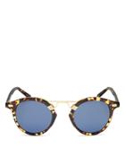 Krewe St. Louis Mirrored Sunglasses, 48mm