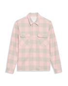 Sandro H21 Lumber Buffalo Check Button Down Shirt