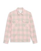 Sandro H21 Lumber Buffalo Check Button Down Shirt