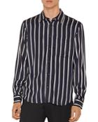Sandro Flow Striped Shirt
