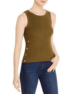 T Tahari Ribbed Knit Tank Top