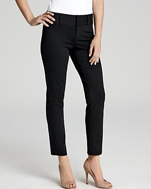 Michael Michael Kors Black Straight Leg Ankle Pants