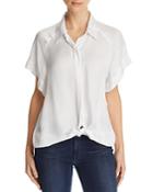 7 For All Mankind Tie-front Shirt