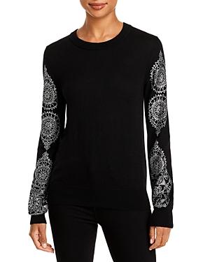 Libertine Gothic Spire Embellished Sleeve Sweater