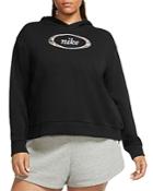 Nike Plus Size Logo Print Hoodie