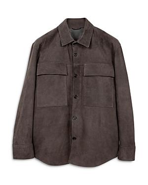President's Tack Suede Regular Fit Overshirt