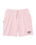 Lacoste L!ve Flecked Regular Fit Cotton Fleece Shorts