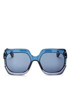 Dior Women's Gaia Square Sunglasses, 58mm
