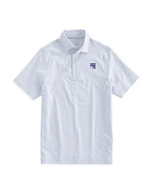 Vineyard Vines New York Rangers Winstead Stripe Sankaty Polo