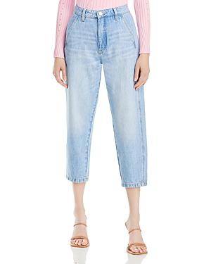 Blanknyc Cropped Bow Leg Jeans In Steal The Show