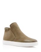Kenneth Cole Kalvin Suede Slip On High Top Sneakers