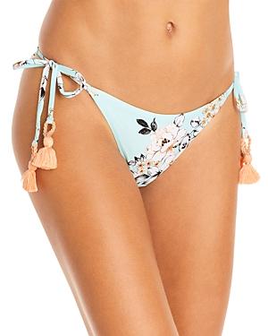 Pq Swim Printed Side Tie Bikini Bottom
