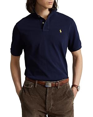 Polo Ralph Lauren Cotton Mesh Embroidered Appliqued Classic Fit Polo Shirt