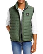 Stone Island Quilted Full Zip Down Vest