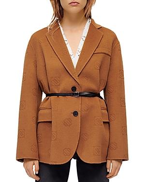 Maje Galarover Belted Coat