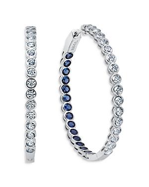 Crislu Inside Out Hoop Earrings