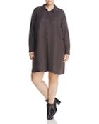 Eileen Fisher Plus A-line Shirt Dress