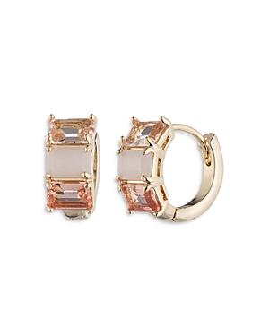 Lauren Ralph Lauren Multi Stone Huggie Hoop Earrings