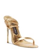Jessica Rich Women's Rich Wrap Tie Ankle Stiletto Sandals
