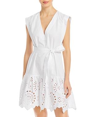 Derek Lam 10 Crosby Lee Eyelet Dress