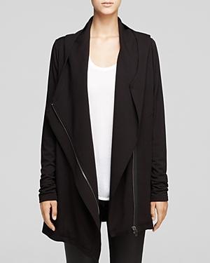 Helmut Lang Cardigan - Villous Hooded Sweatshirt