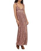 Ba & Sh Madison Floral Print Maxi Dress