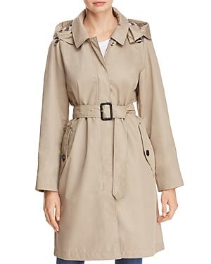 Burberry Kibworth Hooded Single Breasted Trench Coat