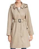 Burberry Kibworth Hooded Single Breasted Trench Coat