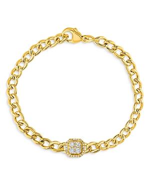Bloomingdale's Diamond Link Bracelet In 14k Yellow Gold, 0.40 Ct. T.w. - 100% Exclusive