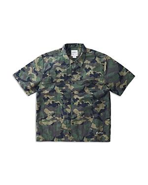 Gramicci Shell Nylon Dwr Regular Fit Button Up Camp Shirt