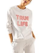 Ba & Sh Tarah True Life Graphic Sweatshirt