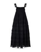 Waimari Las Acacias Tiered Lace Trim Dress