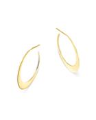 Moon & Meadow 14k Yellow Gold Gradient J Hoop Earrings - 100% Exclusive