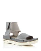 Eileen Fisher Platform Sandals - Spree Silver