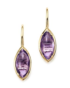 Amethyst Marquise Drop Earrings In 14k Yellow Gold - 100% Exclusive