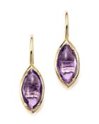 Amethyst Marquise Drop Earrings In 14k Yellow Gold - 100% Exclusive