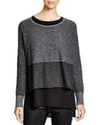 Eileen Fisher Cashmere Color Block Sweater