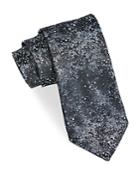 John Varvatos Star Usa Filmore Textured Shimmer Silk Classic Tie