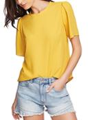 1.state Short-sleeve Top