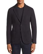 Emporio Armani Textured Regular Fit Soft Jacket